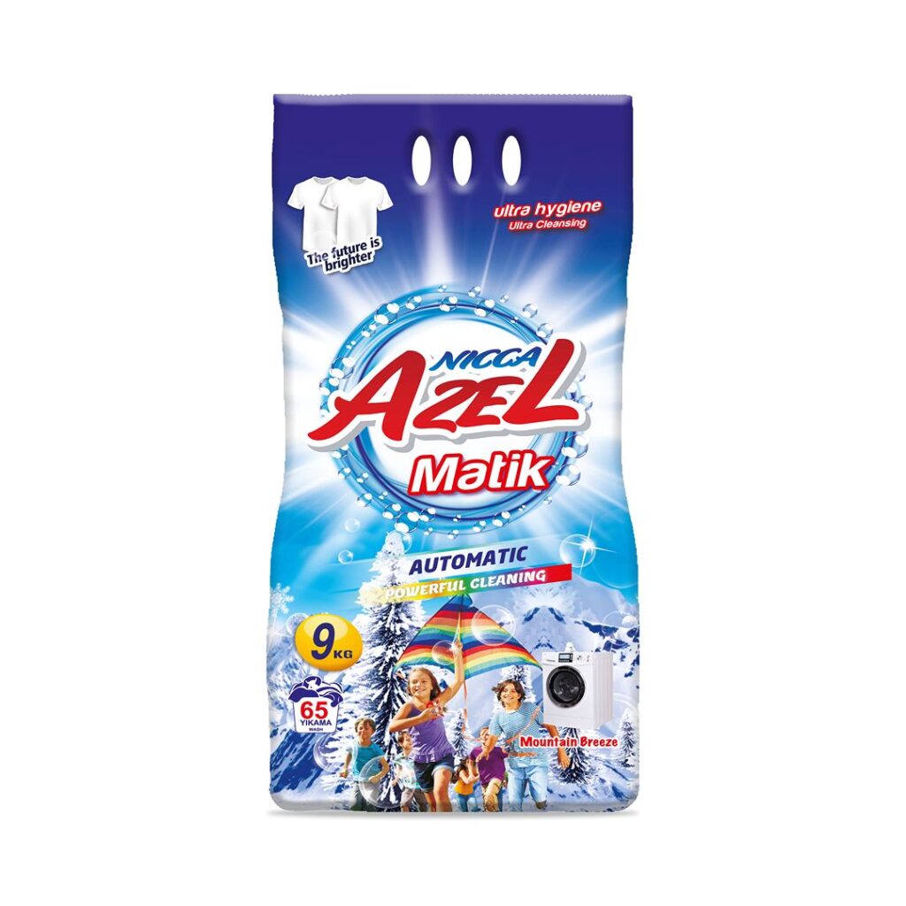 AZEL POWDER AUTOMAT DETERGENT BLUE 9KG 2