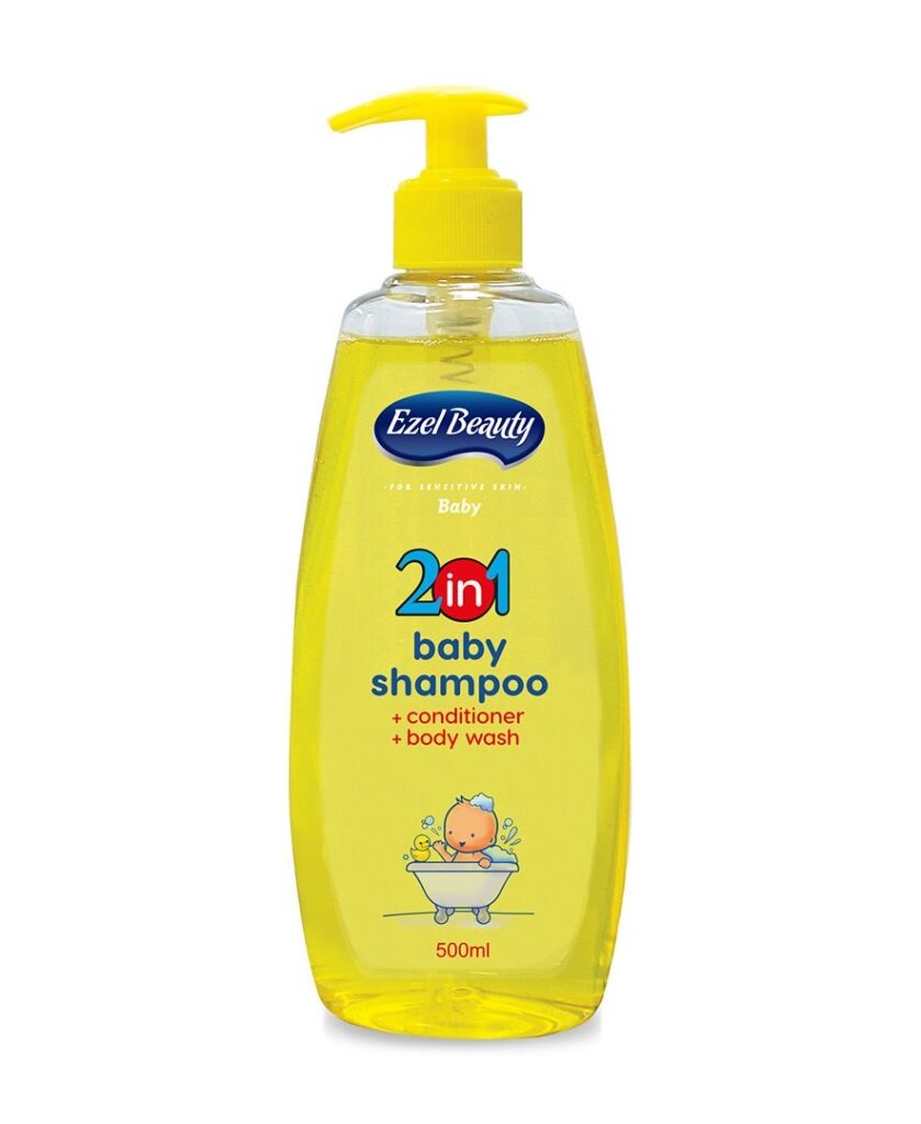 EZEL BEAUTY THERAPY BABY SHAMPOO 2IN1 500 ML