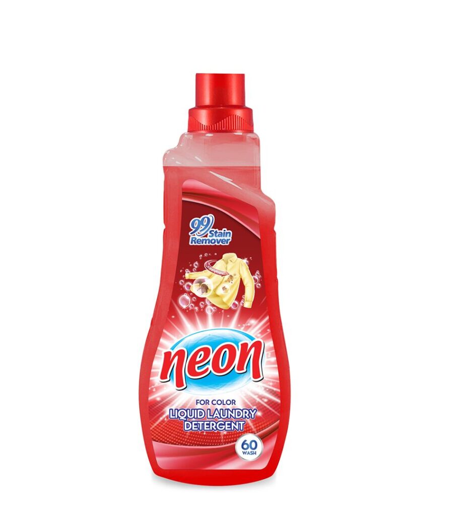 NEON LIQUID LAUNDRY DETERGENT FOR COLOR 1 LT