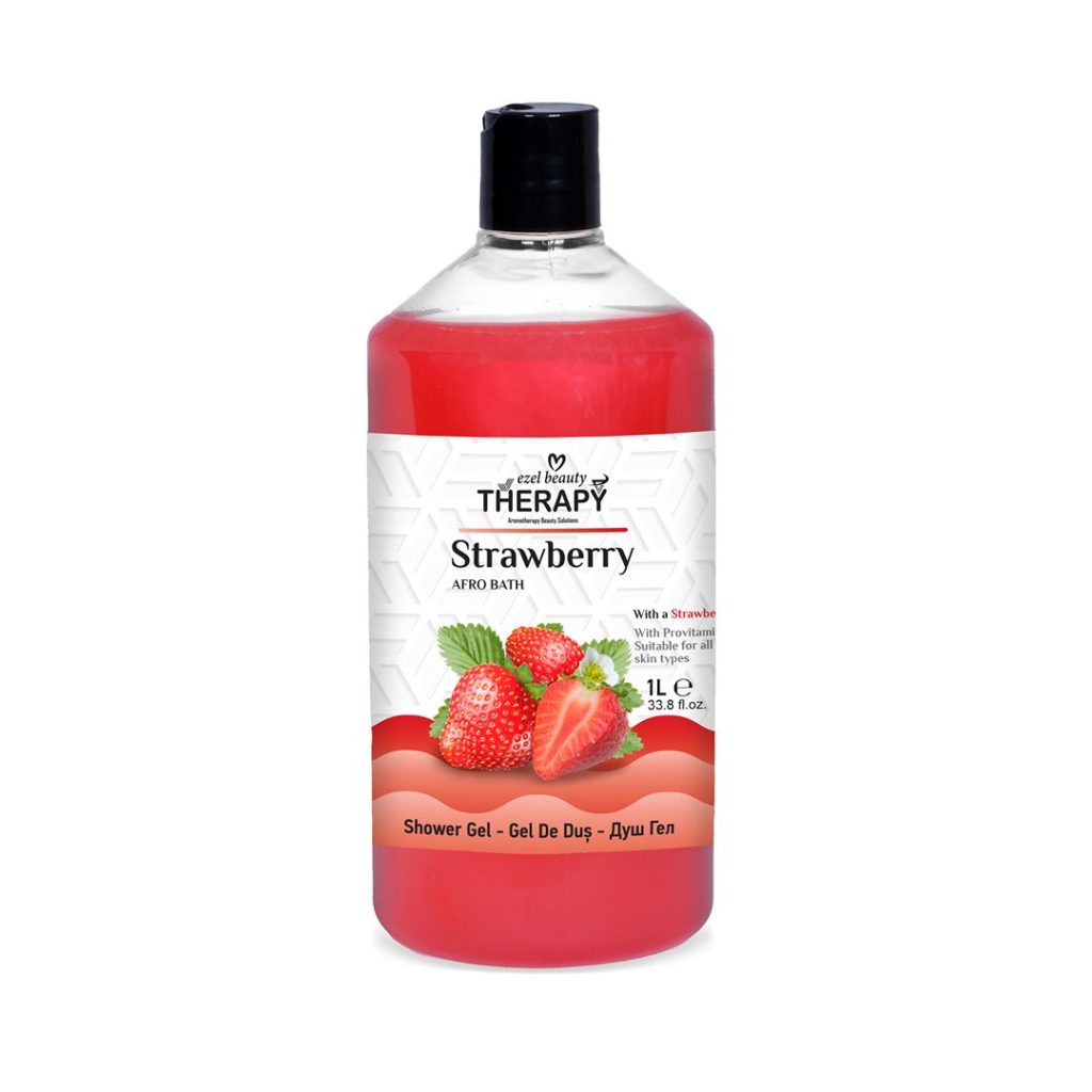 Ezel Premium Ezel Beauty Therapy Duş Jeli 1LT- Strawberry
