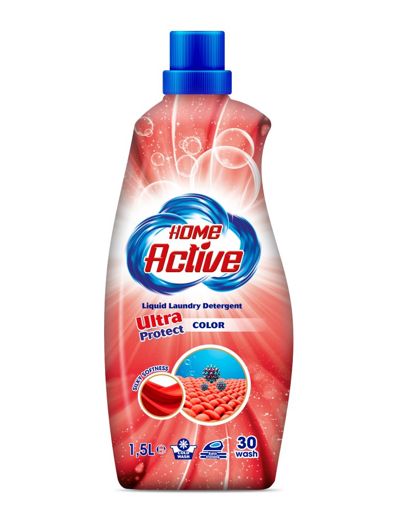 Ezel Premium Home Active Sıvı Çamaşır Deterjanı 1 lt Renkliler