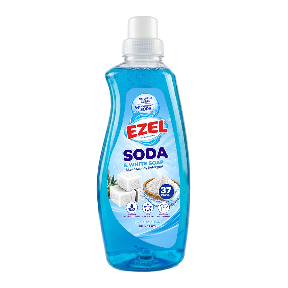 Ezel Premium Ezel Premium Sıvı Çamaşır Deterjan Soda Etkili 1.5 lt Mavi