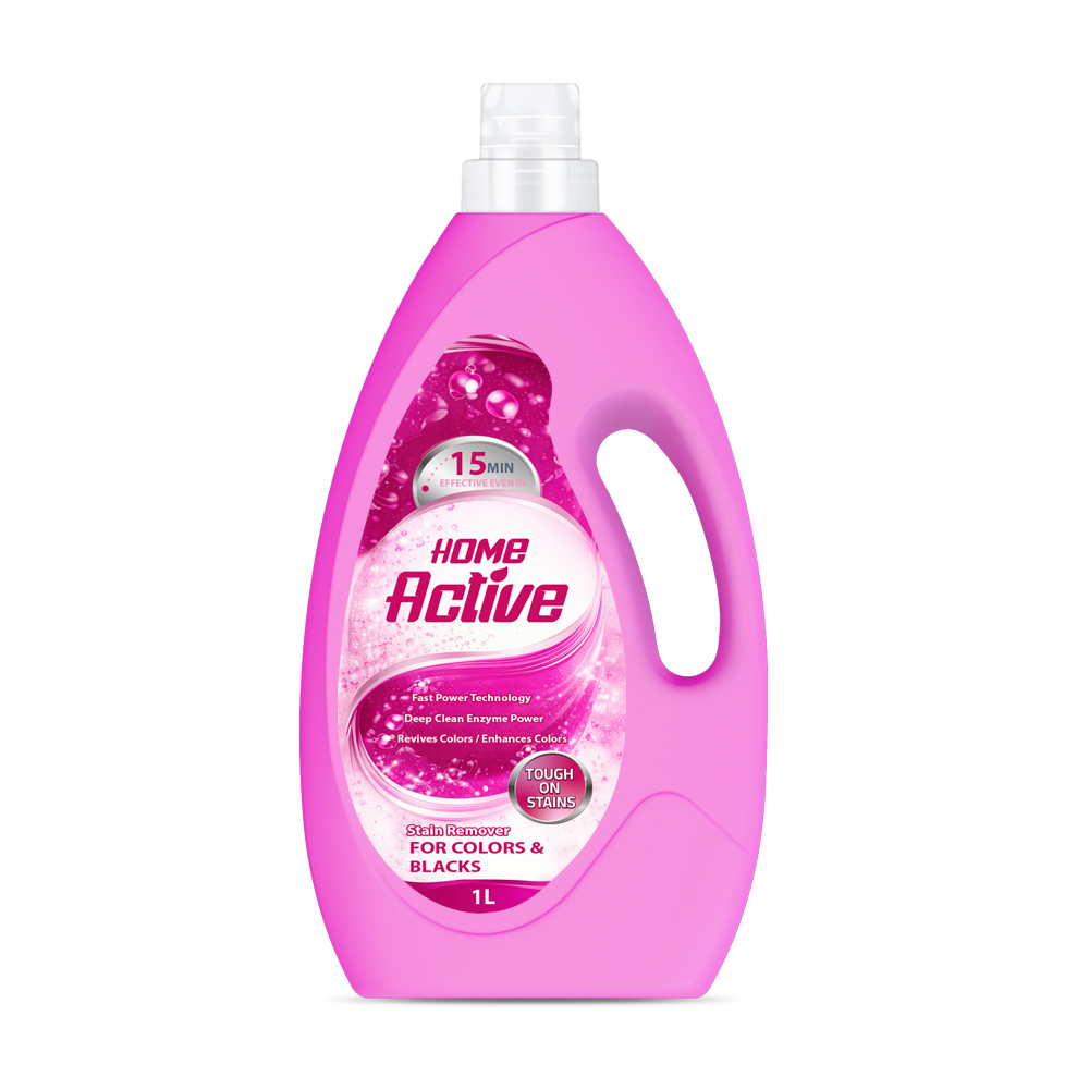 Ezel Premium Home Active Çamaşır Leke Çıkarıcı  1lt - Renkliler ve Siyahlar