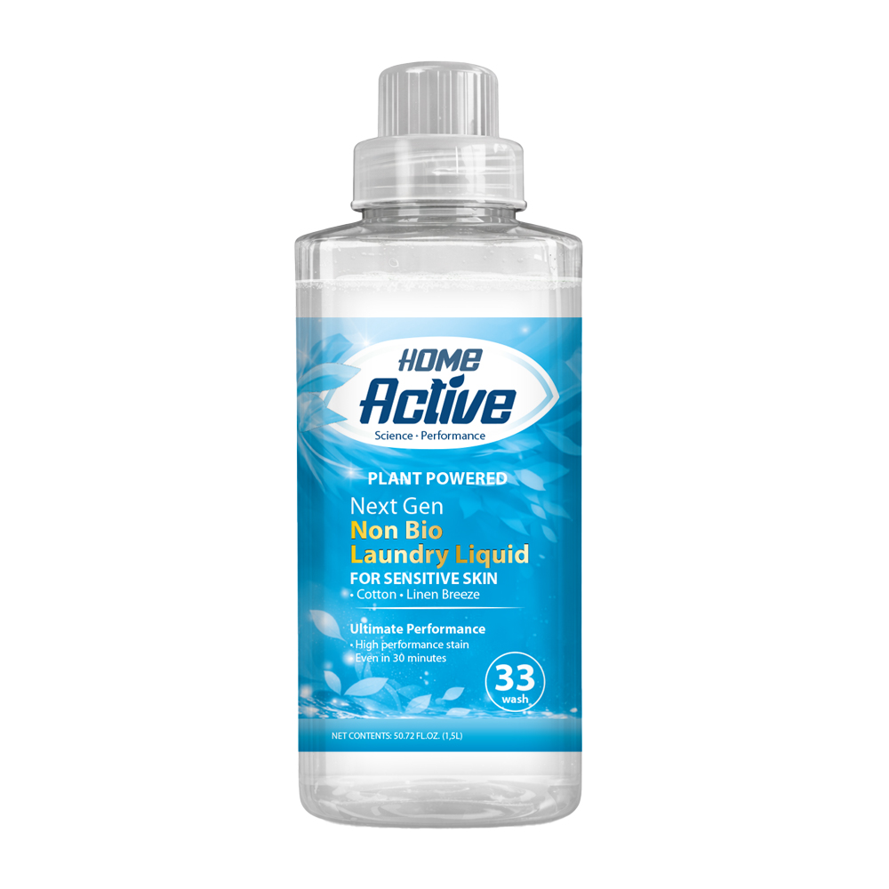 Ezel Premium Home Active Bitki Bazlı Non Bio Sıvı Çamaşır Deterjanı 1.5 lt Keten Esintisi