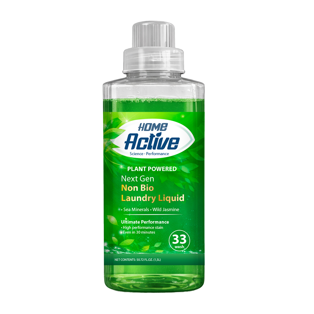 Ezel Premium Home Active Bitki Bazlı Non Bio Sıvı Çamaşır Deterjanı 1.5 lt Yabani Yasemin